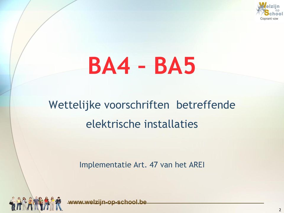 elektrische installaties