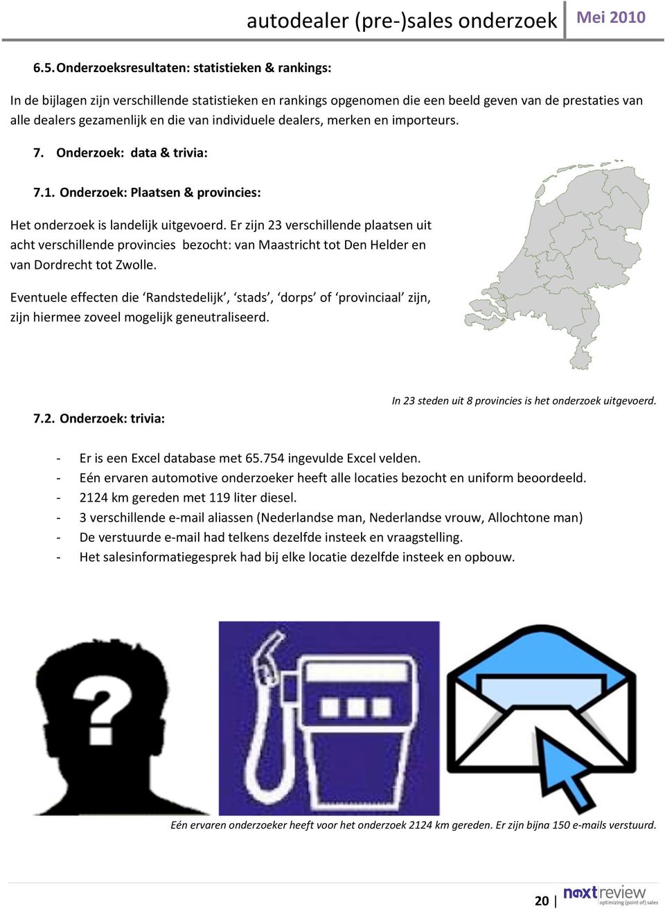 Er zijn 23 verschillende plaatsen uit acht verschillende provincies bezocht: van Maastricht tot Den Helder en van Dordrecht tot Zwolle.