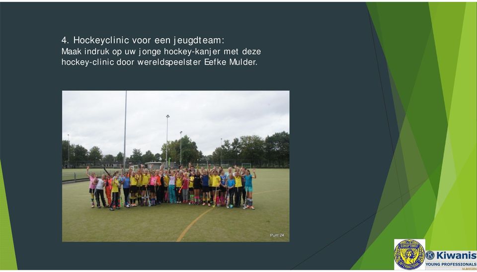 jonge hockey-kanjer met deze