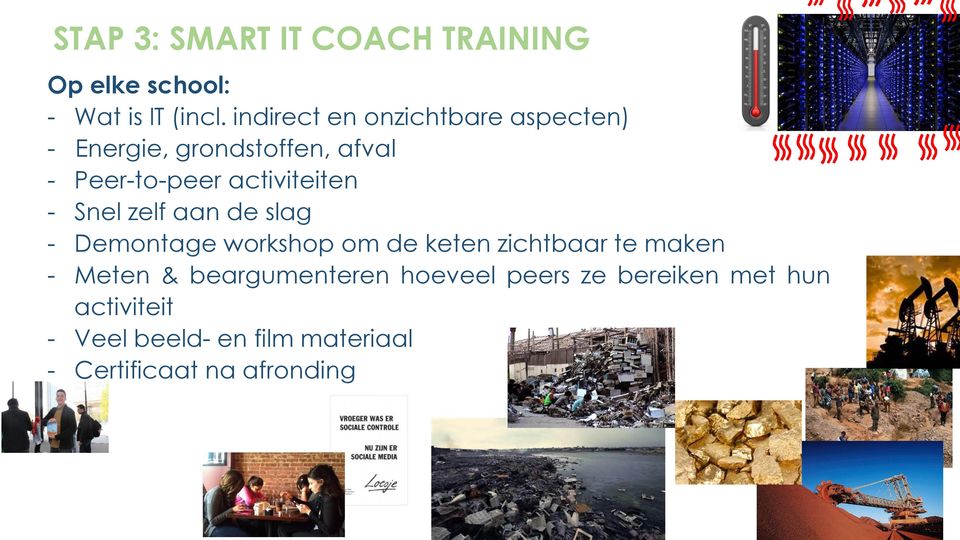 activiteiten - Snel zelf aan de slag - Demontage workshop om de keten zichtbaar te maken -