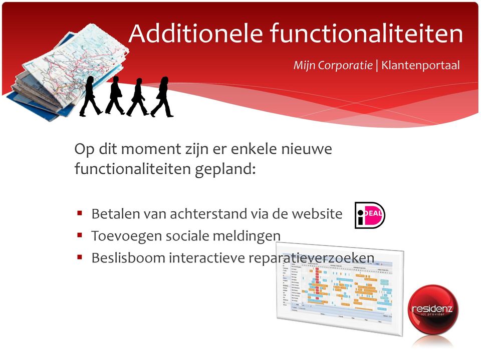 Betalen van achterstand via de website Toevoegen