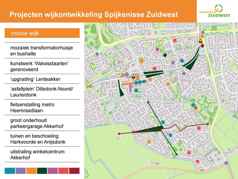 fietsenstalling metro Heemraadlaan groot onderhoud parkeergarage Akkerhof