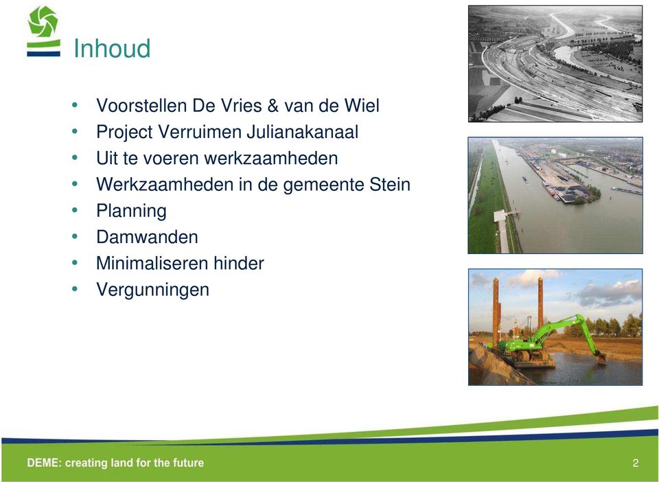 werkzaamheden Werkzaamheden in de gemeente