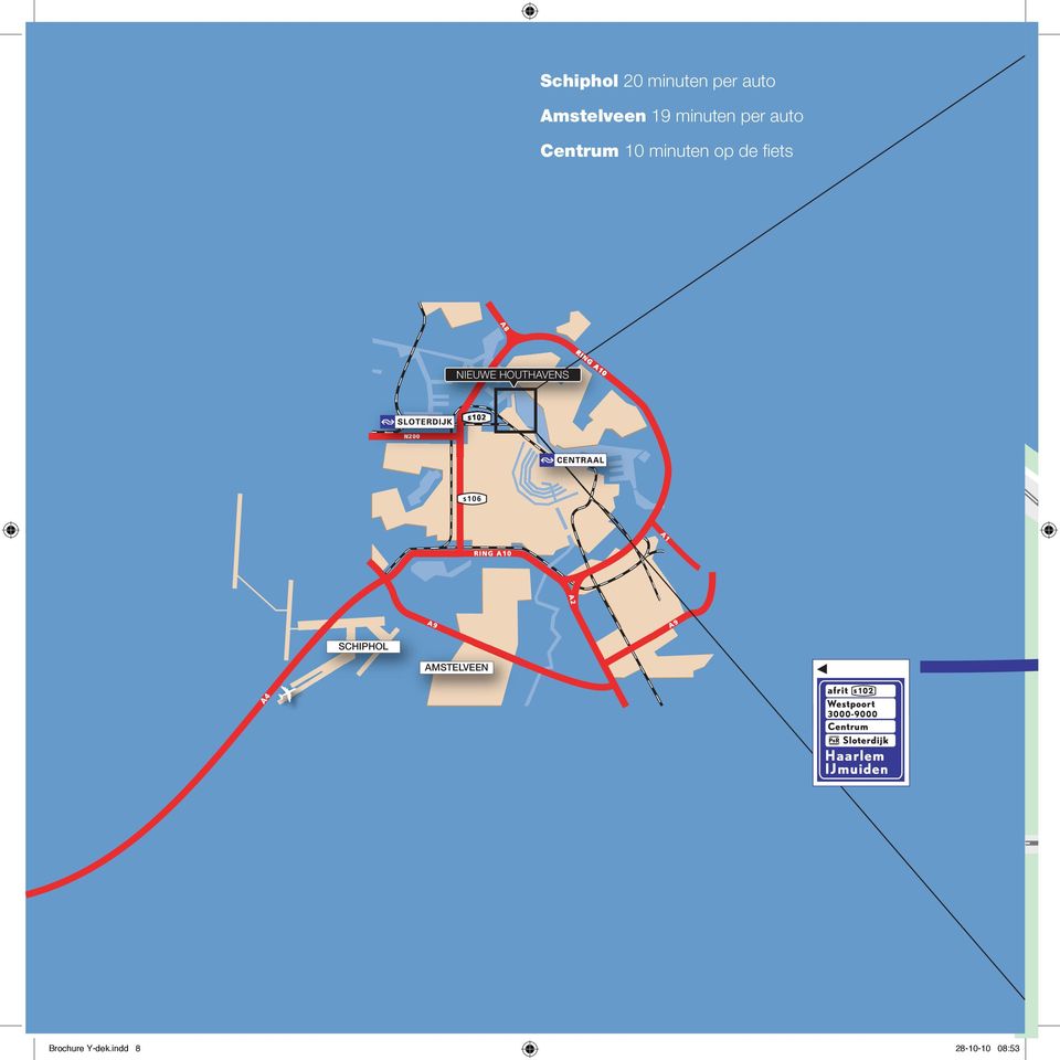 de fi ets NIEUWE HOUTHAVENS SCHIPHOL