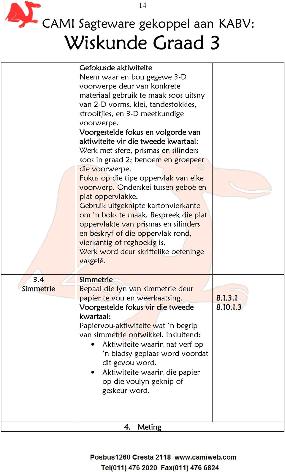 Fokus op die tipe oppervlak van elke voorwerp. Onderskei tussen geboë en plat oppervlakke. Gebruik uitgeknipte kartonvierkante om n boks te maak.