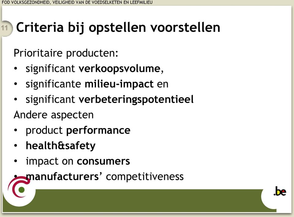 significant verbeteringspotentieel Andere aspecten product