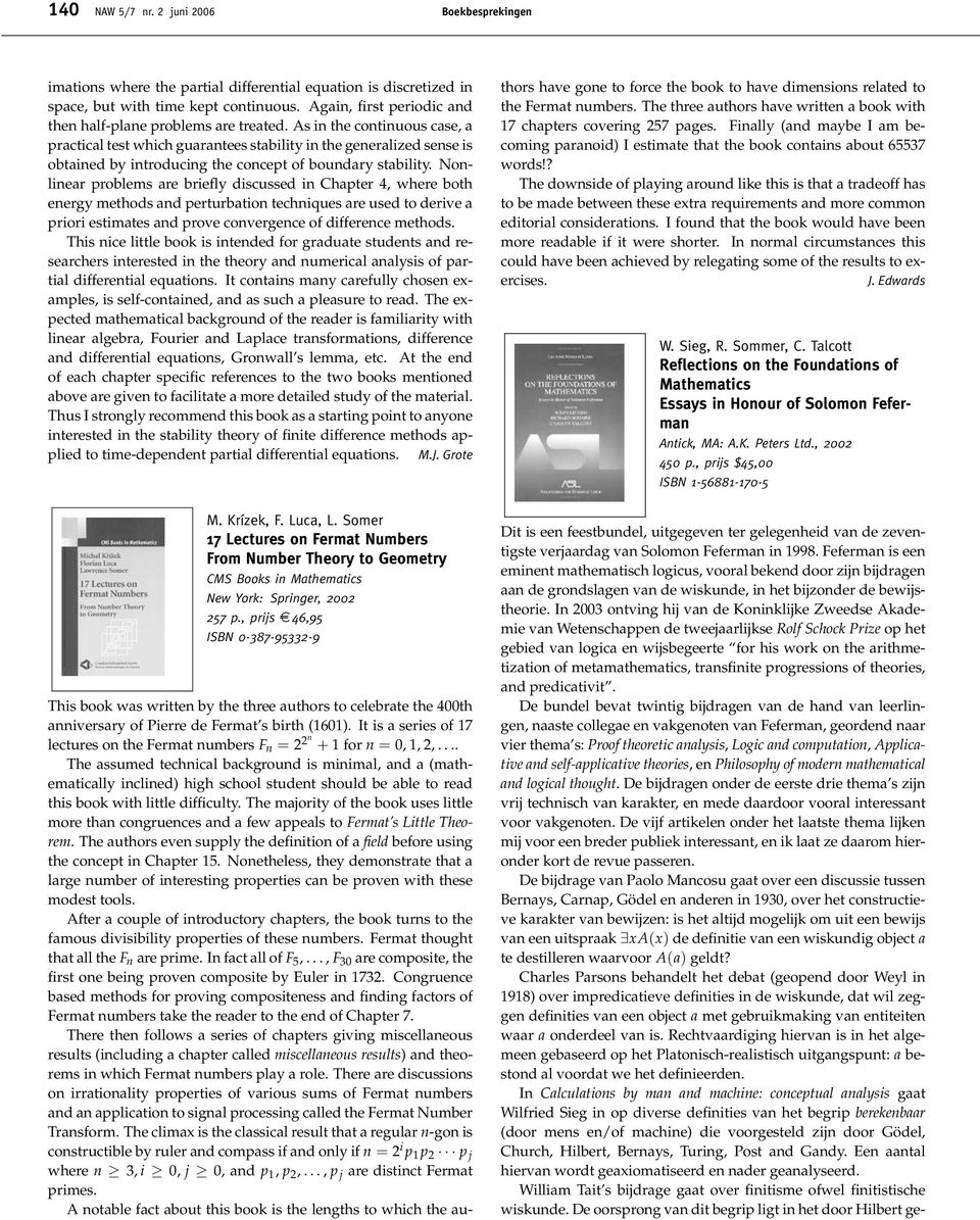 As in the continuous case, a practical test which guarantees stability in the generalized sense is obtained by introducing the concept of boundary stability.