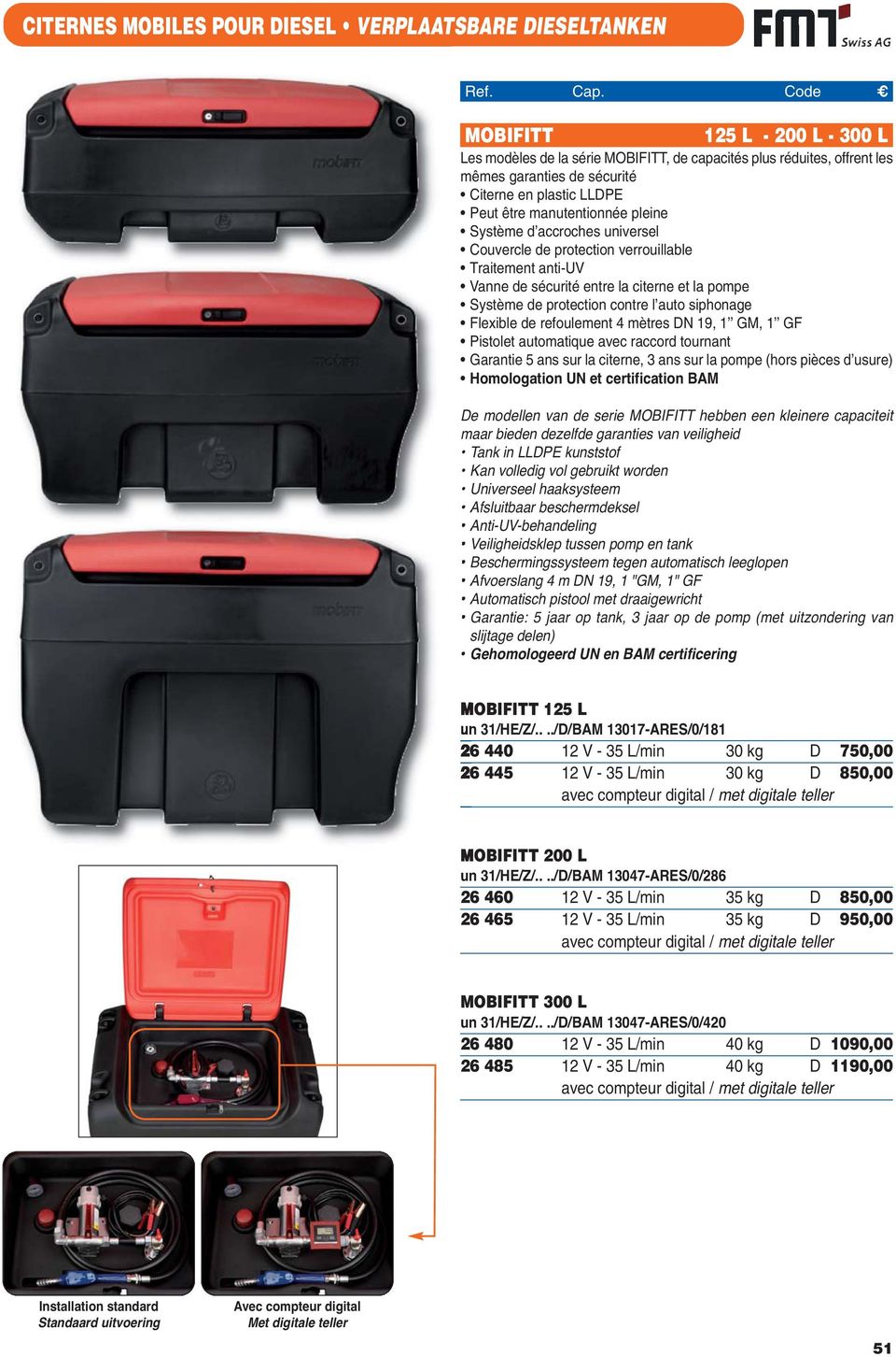 protection contre l auto siphonage Flexible de refoulement 4 mètres DN 19, 1 GM, 1 GF Pistolet automatique avec raccord tournant Garantie 5 ans sur la citerne, 3 ans sur la pompe (hors pièces d