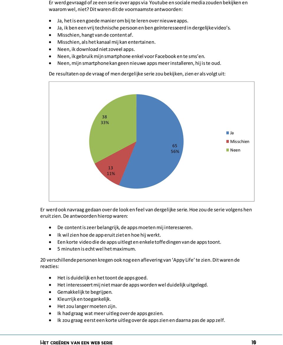 Misschien, hangt van de content af. Misschien, als het kanaal mij kan entertainen. Neen, ik download niet zoveel apps. Neen, ik gebruik mijn smartphone enkel voor Facebook en te sms en.