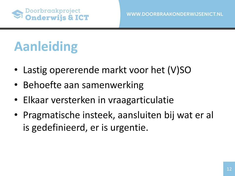 versterken in vraagarticulatie Pragmatische