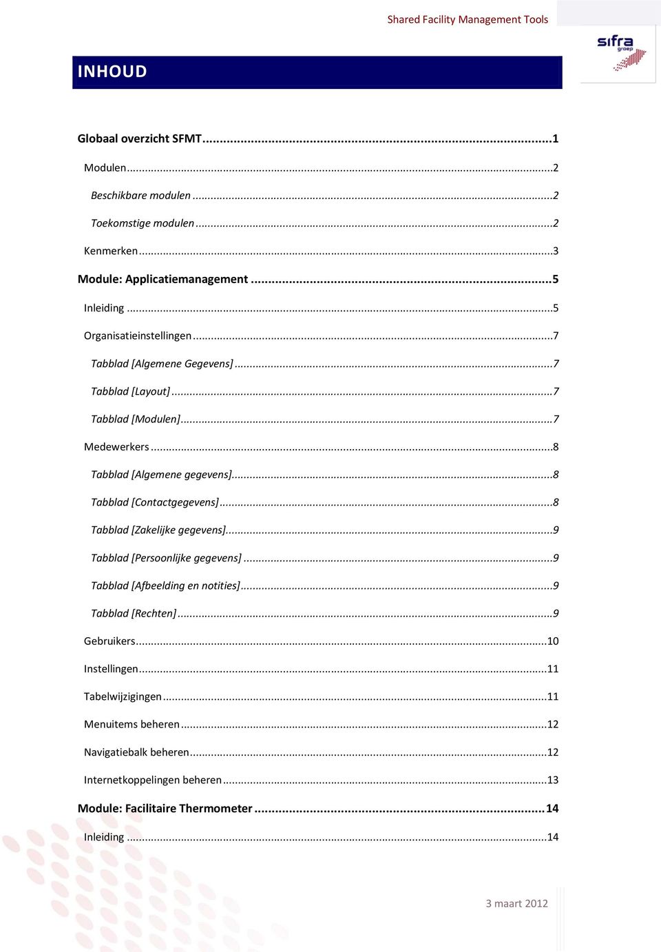 ..8 Tabblad [Contactgegevens]...8 Tabblad [Zakelijke gegevens]...9 Tabblad [Persoonlijke gegevens]...9 Tabblad [Afbeelding en notities]...9 Tabblad [Rechten].