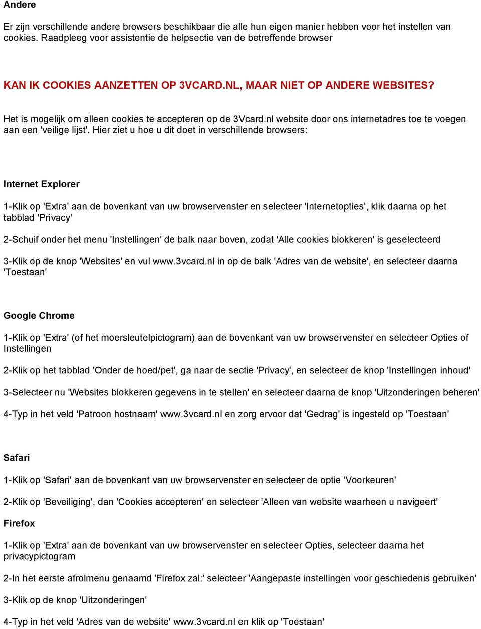 nl website door ons internetadres toe te voegen aan een 'veilige lijst'.