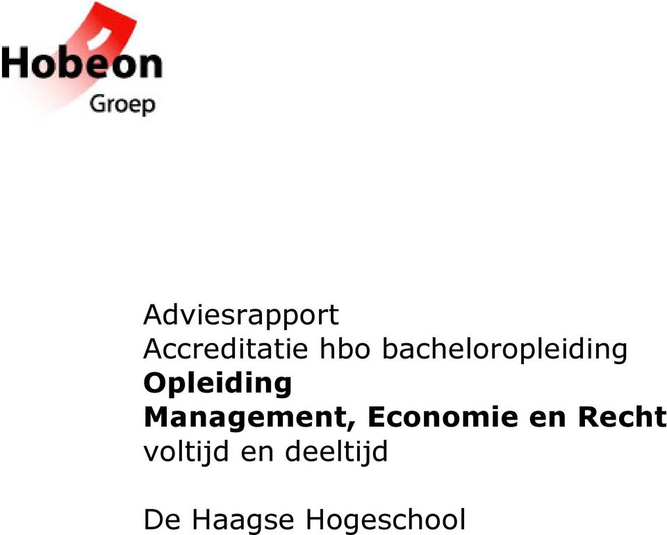 Management, Economie en Recht