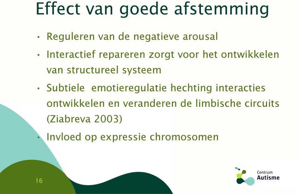 systeem Subtiele emotieregulatie hechting interacties ontwikkelen en