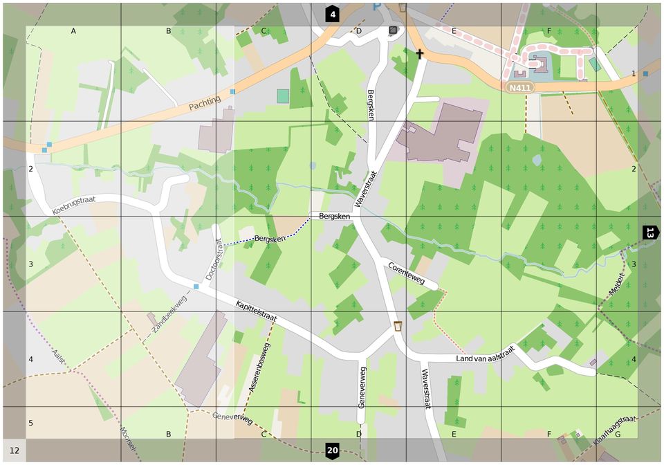 orenteweg Meldert 3 alst sserenbosweg eneverweg