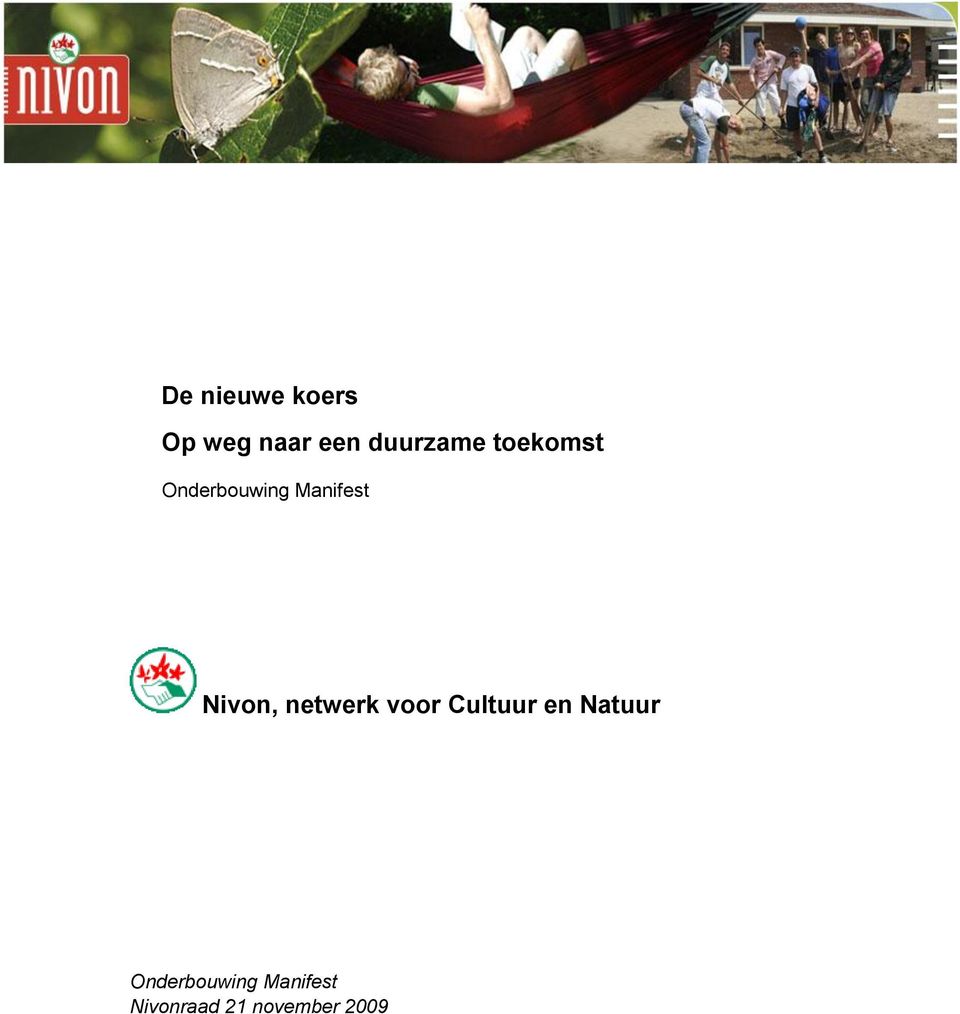 Nivon, netwerk voor Cultuur en Natuur