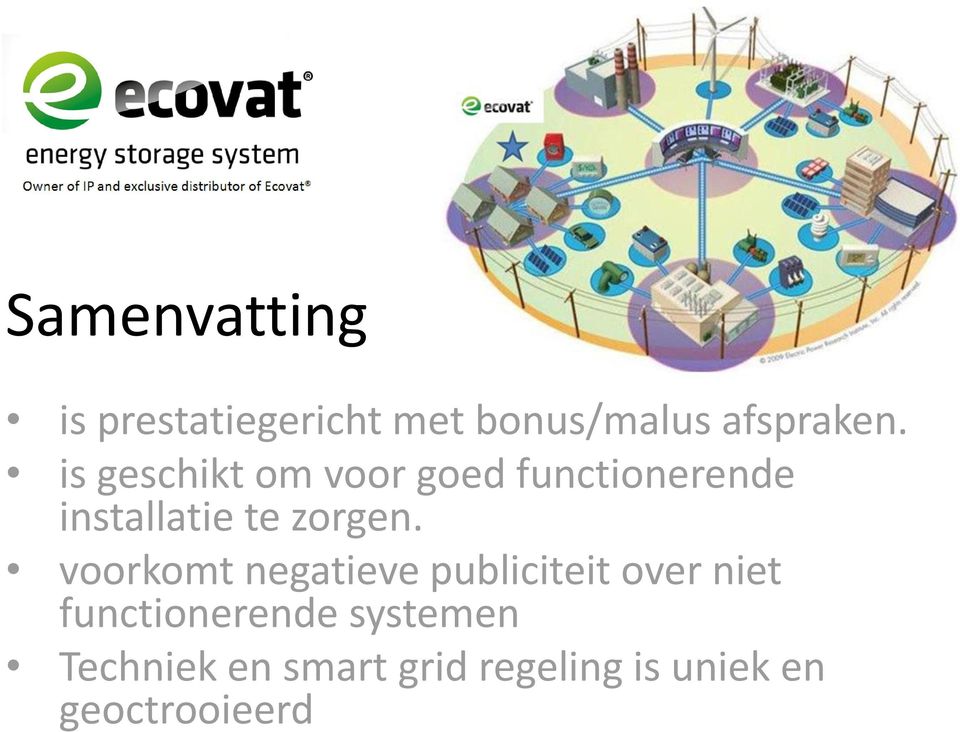 voorkomt negatieve publiciteit over niet functionerende