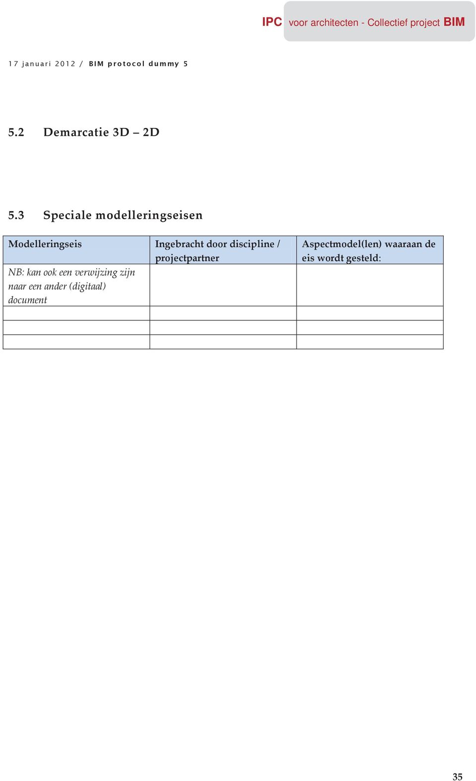 door discipline / projectpartner NB: kan ook een