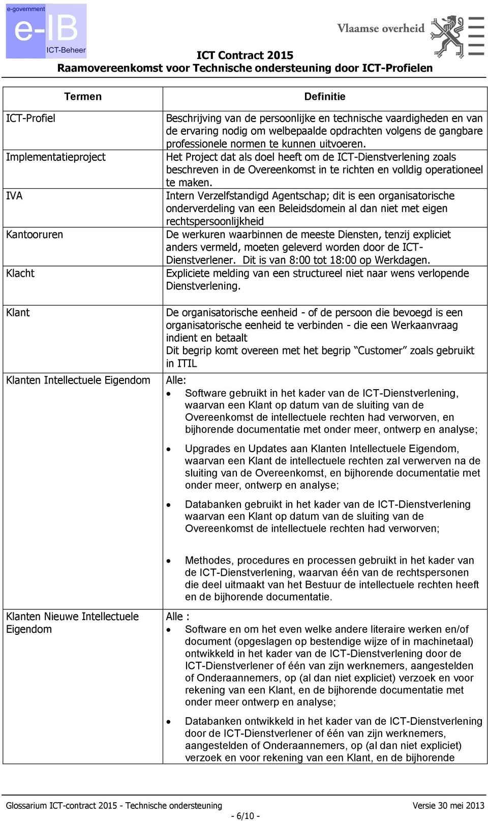 Het Project dat als doel heeft om de ICT-Dienstverlening zoals beschreven in de Overeenkomst in te richten en volldig operationeel te maken.