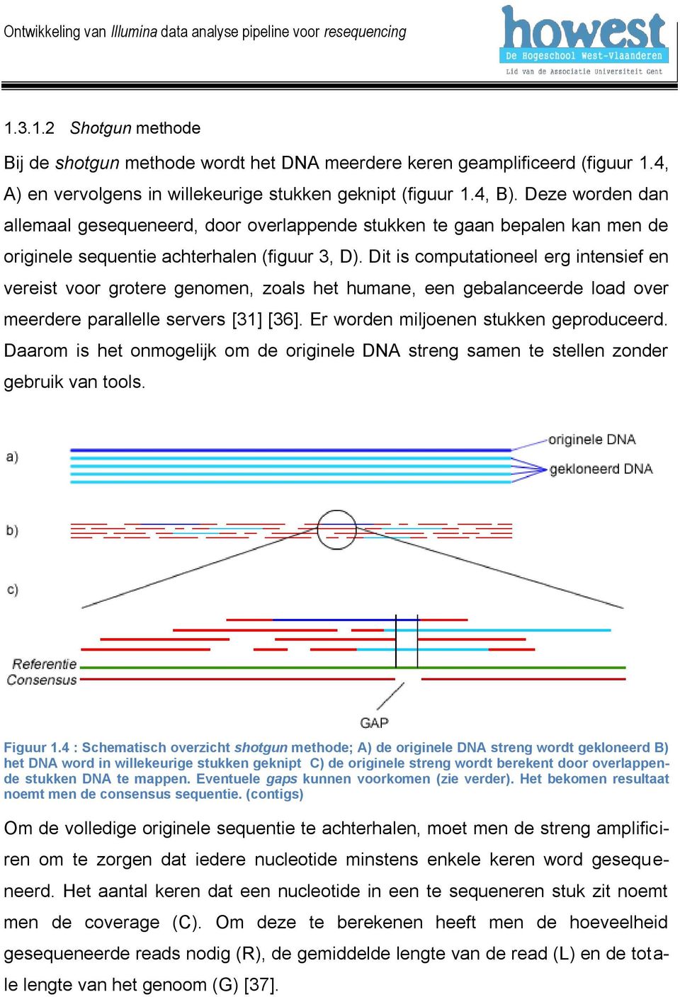 Dit is computationeel erg intensief en vereist voor grotere genomen, zoals het humane, een gebalanceerde load over meerdere parallelle servers [31] [36]. Er worden miljoenen stukken geproduceerd.