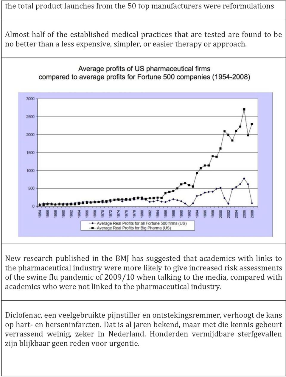 New research published in the BMJ has suggested that academics with links to the pharmaceutical industry were more likely to give increased risk assessments of the swine flu pandemic of 2009/10 when