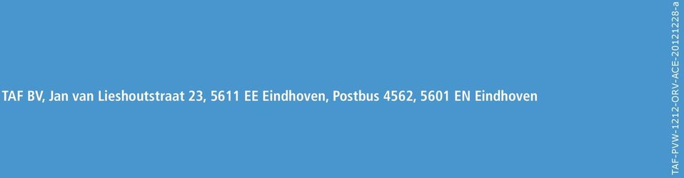 Eindhoven, Postbus 4562, 5601