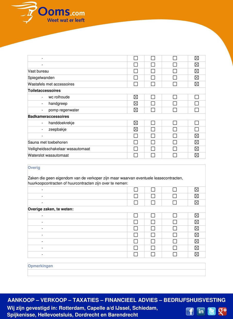 wasautomaat Waterslot wasautomaat Overig Zaken die geen eigendom van de verkoper zijn maar waarvan