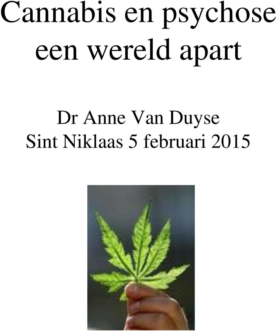 Anne Van Duyse Sint