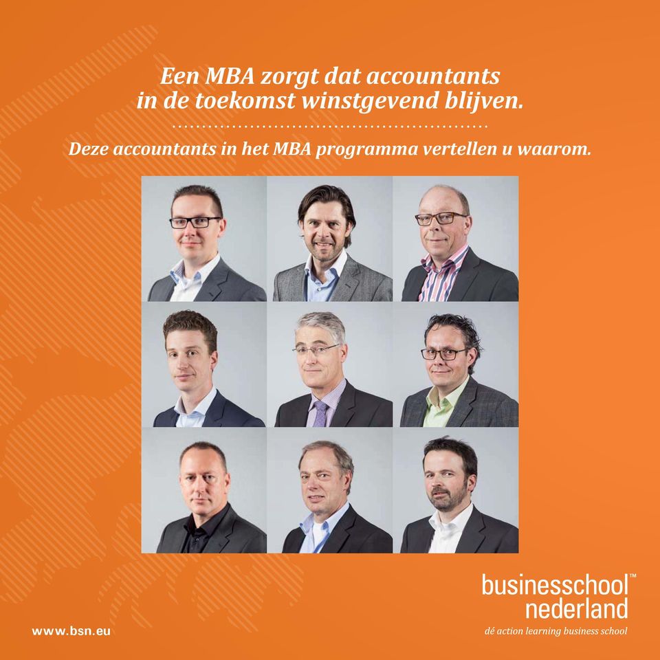 Deze accountants in het MBA