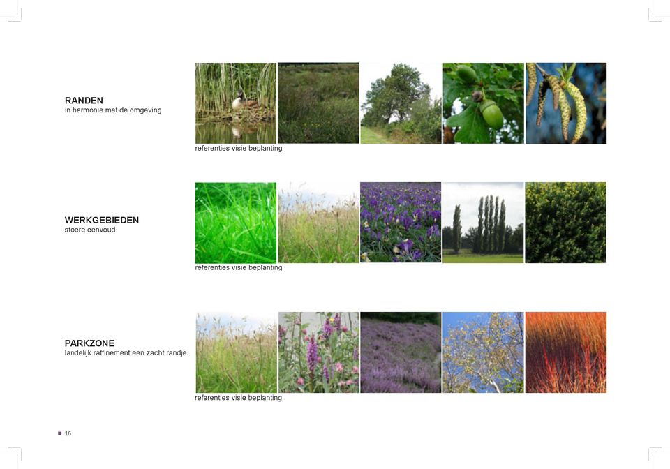 referenties visie beplanting PARKZONE landelijk