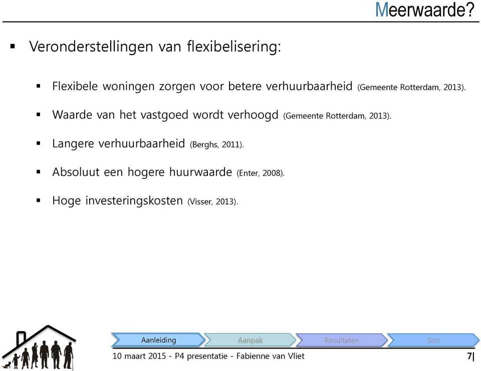 (Gemeente Rotterdam, 2013). Waarde van het vastgoed wordt verhoogd (Gemeente Rotterdam, 2013).