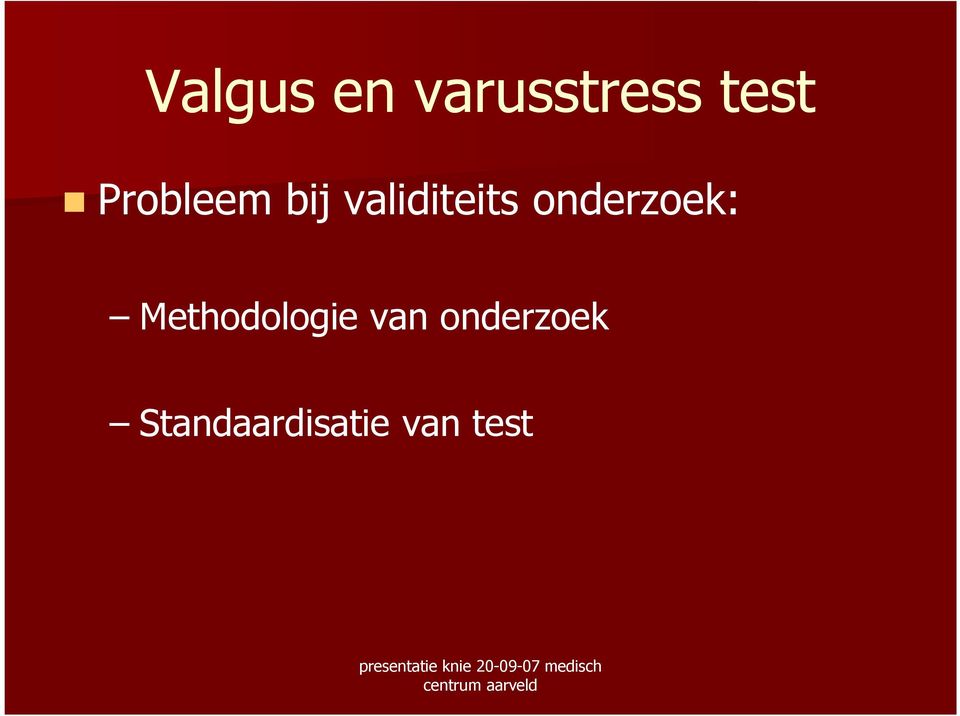 onderzoek: Methodologie van