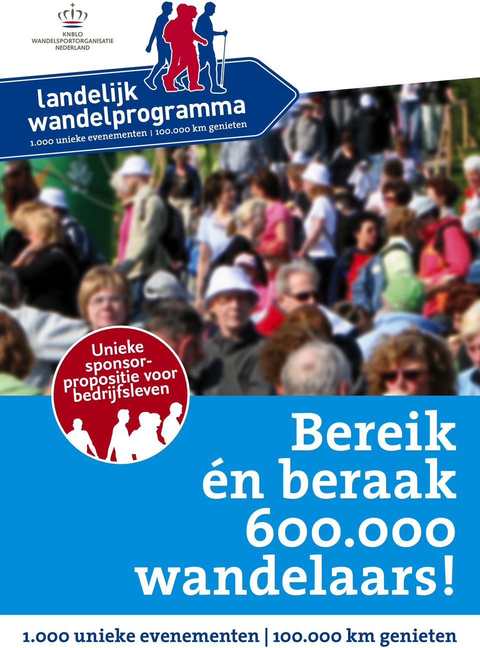 600.000 wandelaars! 1.