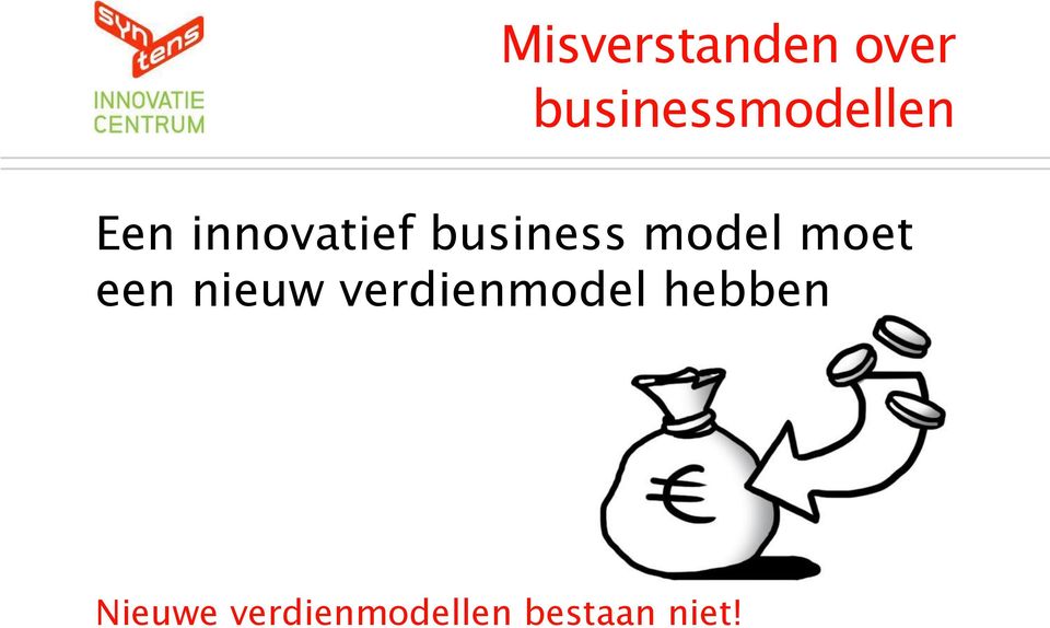 business model moet een nieuw