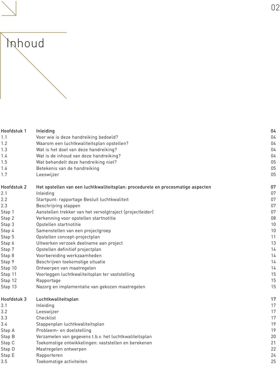 1 Inleiding 07 2.2 Startpunt: rapportage Besluit luchtkwaliteit 07 2.