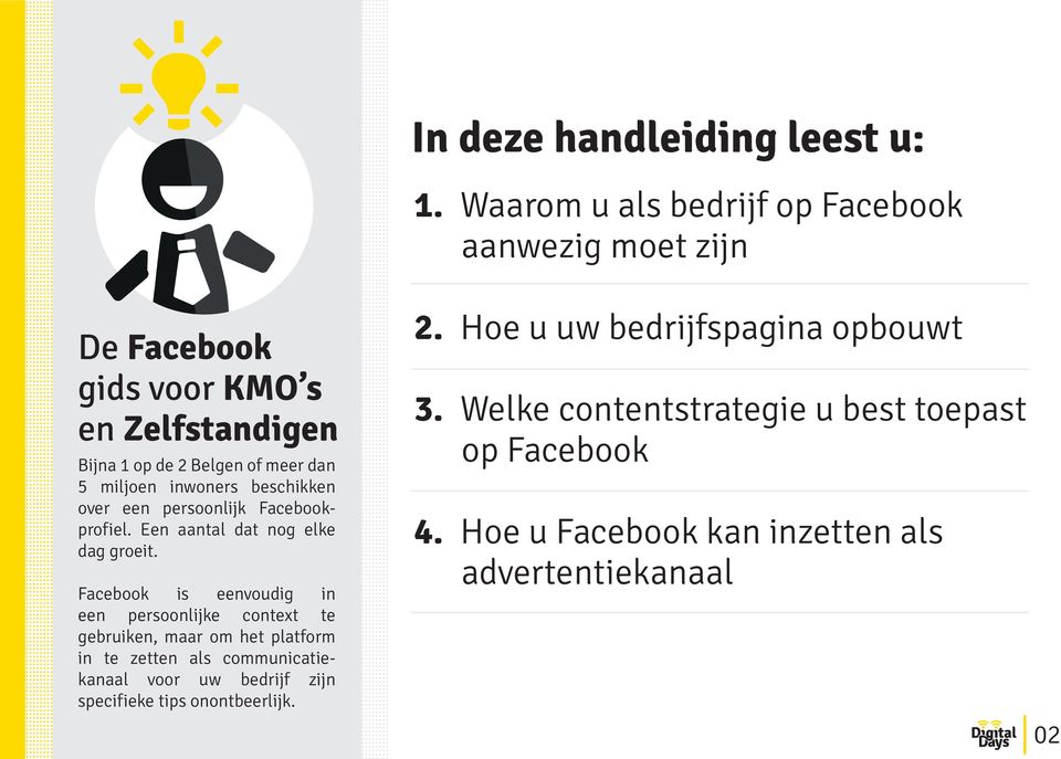 inwoners beschikken over een persoonlijk Facebookprofiel. Een aantal dat nog elke dag groeit.