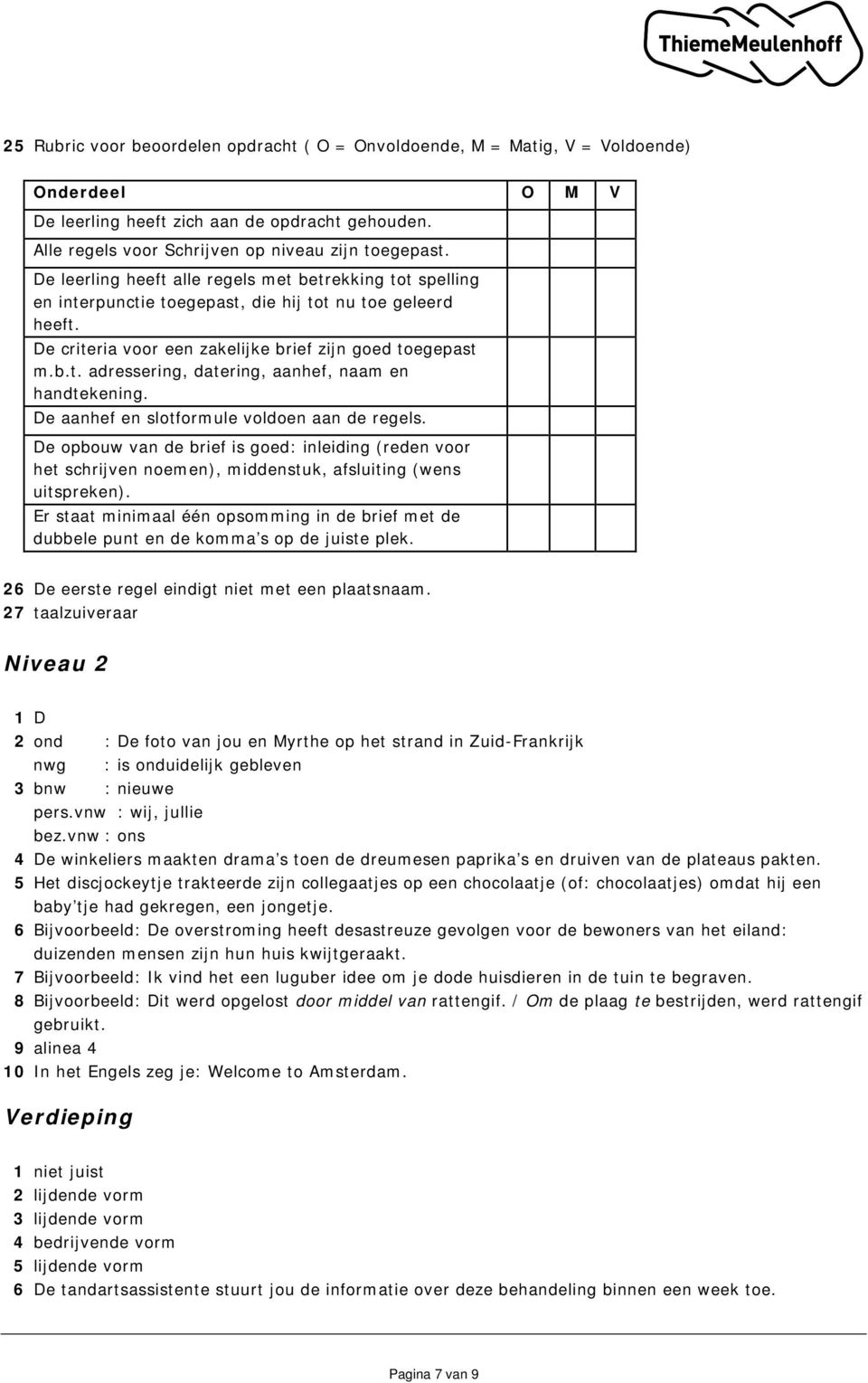 De aanhef en slotformule voldoen aan de regels. De opbouw van de brief is goed: inleiding (reden voor het schrijven noemen), middenstuk, afsluiting (wens uitspreken).