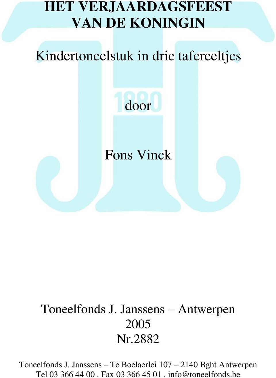 tafereeltjes door Fons Vinck