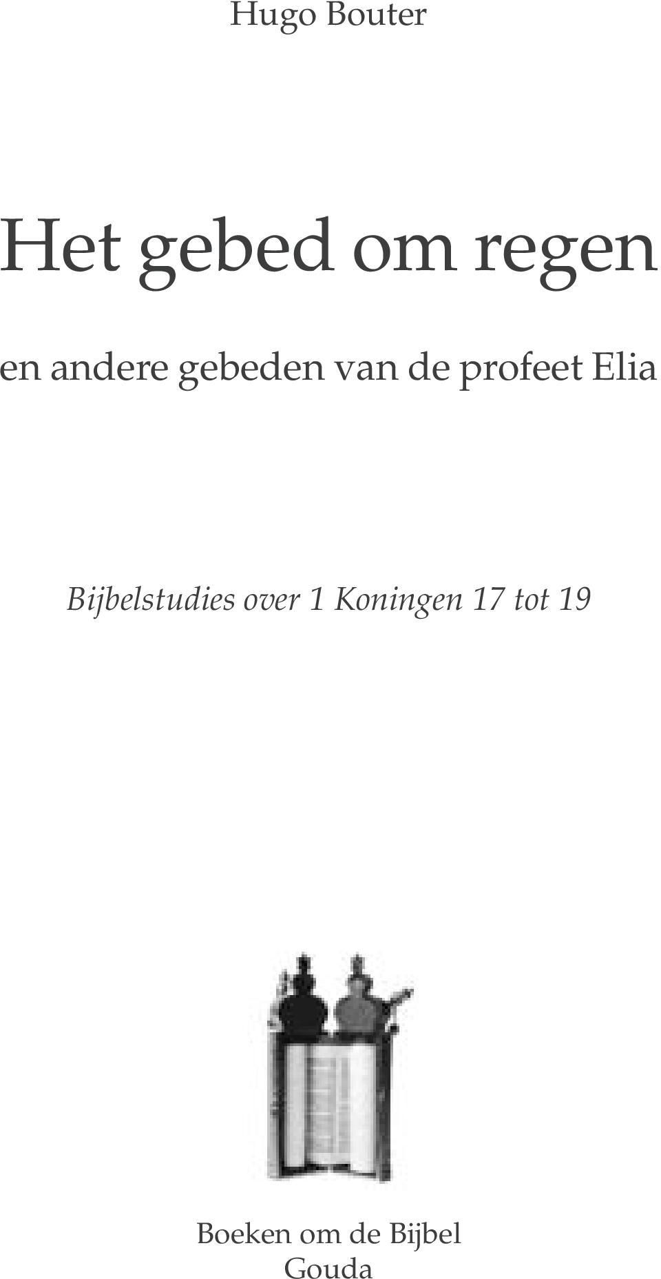 Elia Bijbelstudies over 1