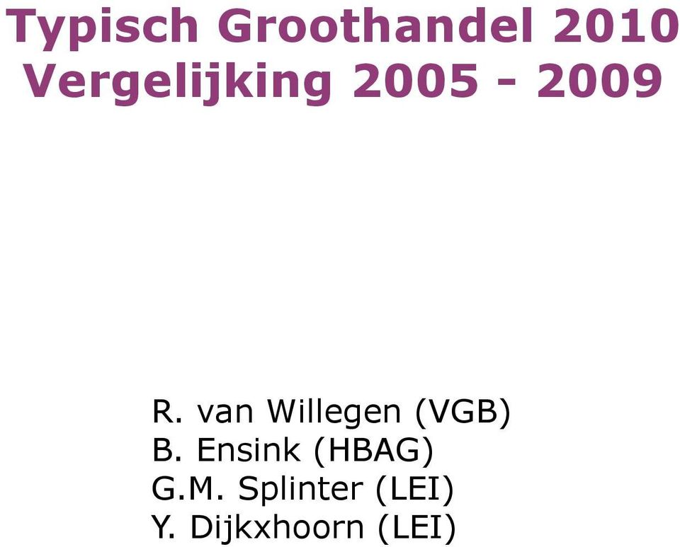 van Willegen (VGB) B.