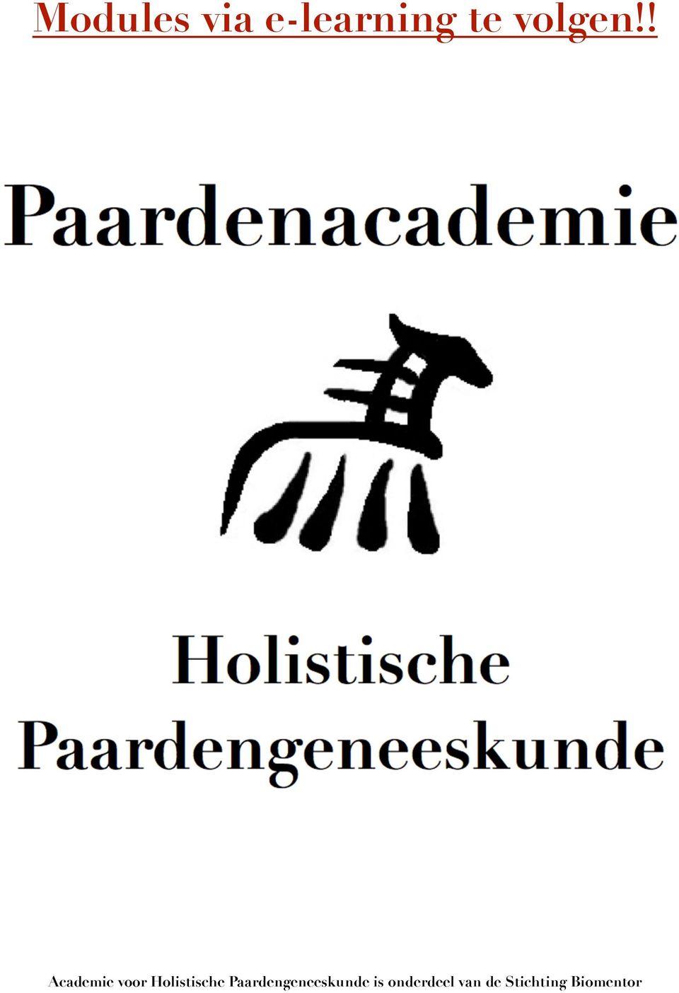 ! Academie voor Holistische