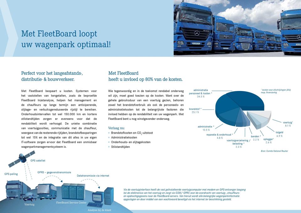 verbuiksgereduceerde rijstijl te bereiken. Onderhoudsintervallen tot wel 150.000 km en kortere stilstandtijden zorgen er eveneens voor dat de rendabiliteit wordt verhoogd.