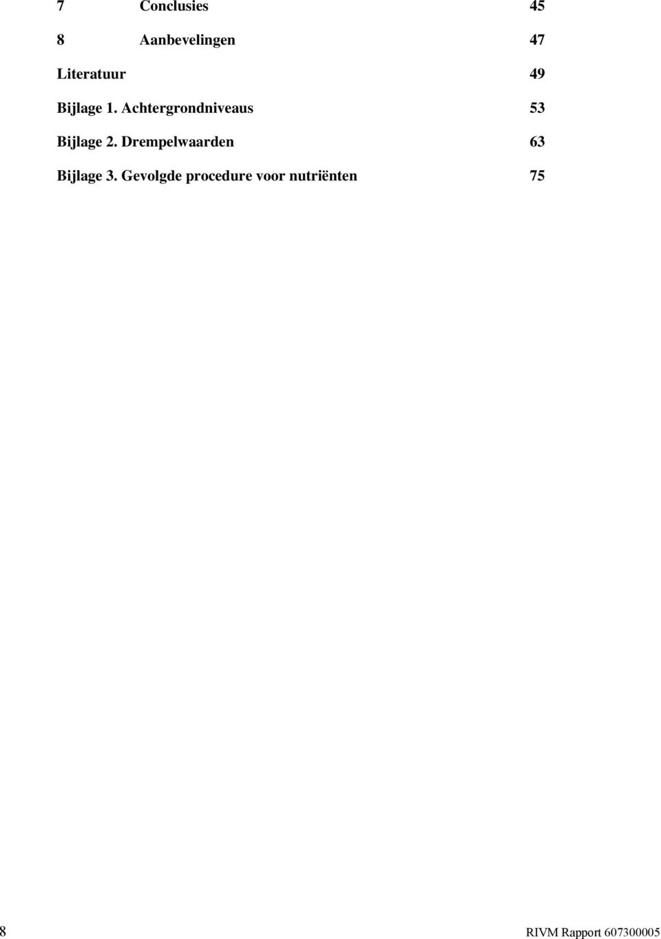 Drempelwaarden 63 Bijlage 3.