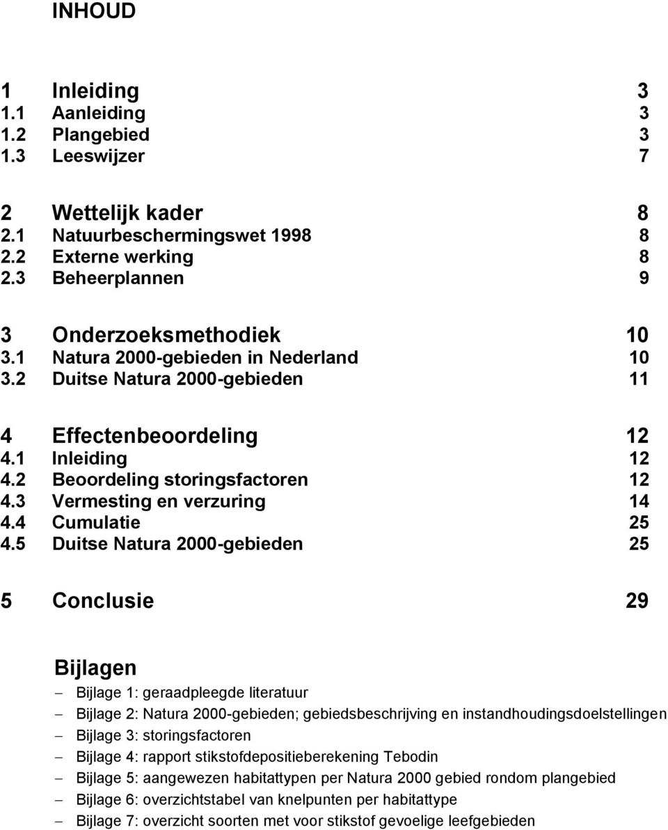 4 Cumulatie 25 4.