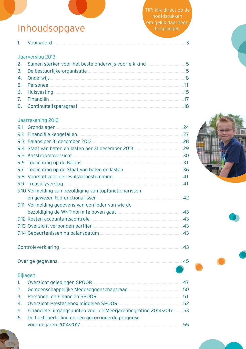 2 Financiële kengetallen...27 9.3 Balans per 31 december 2013...28 9.4 Staat van baten en lasten per 31 december 2013...29 9.5 Kasstroomoverzicht...30 9.6 Toelichting op de Balans... 3 1 9.