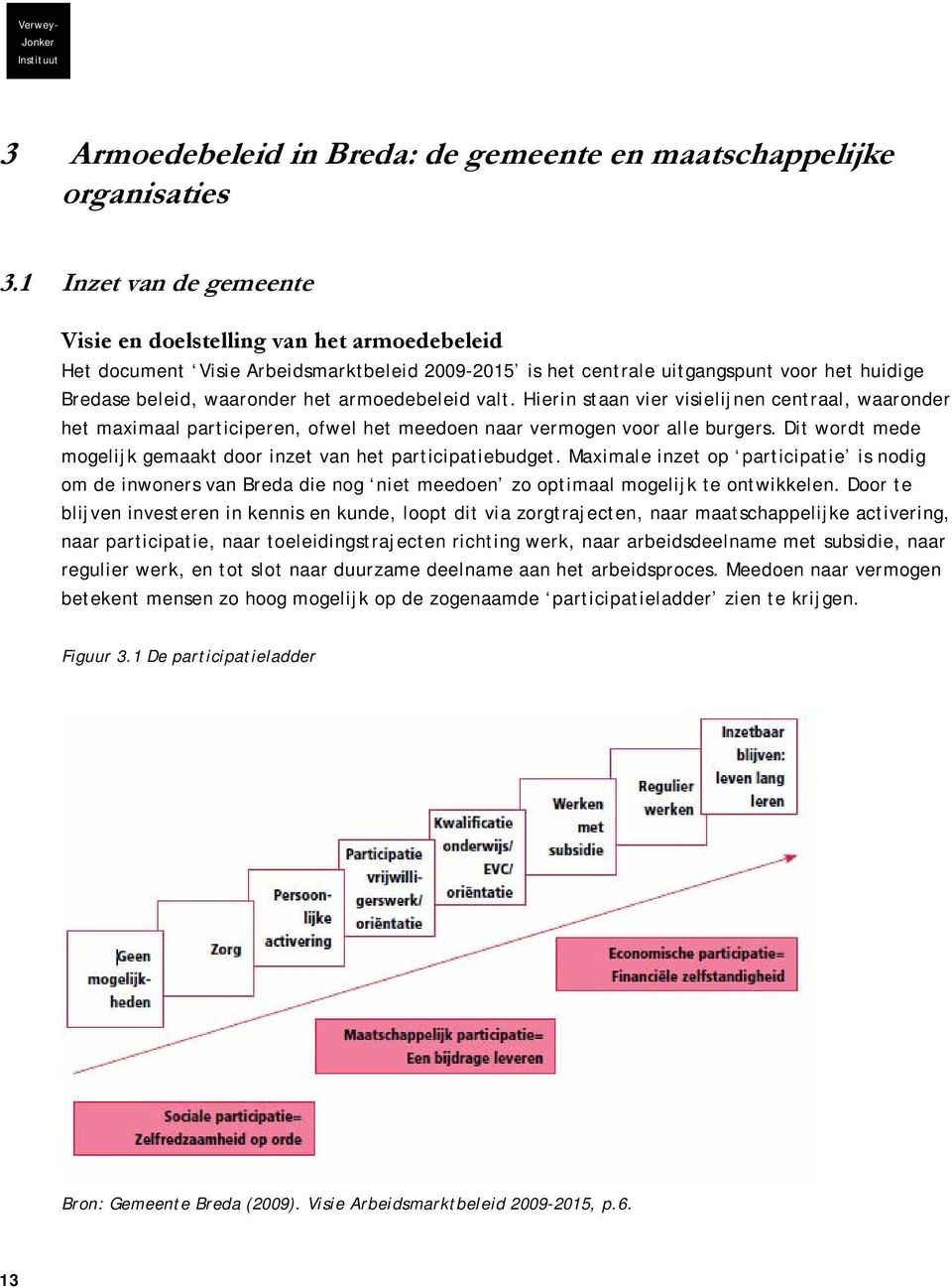 armoedebeleid valt. Hierin staan vier visielijnen centraal, waaronder het maximaal participeren, ofwel het meedoen naar vermogen voor alle burgers.