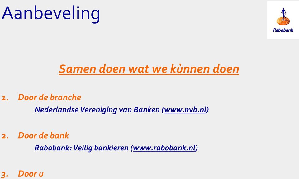 Banken (www.nvb.nl) 2.