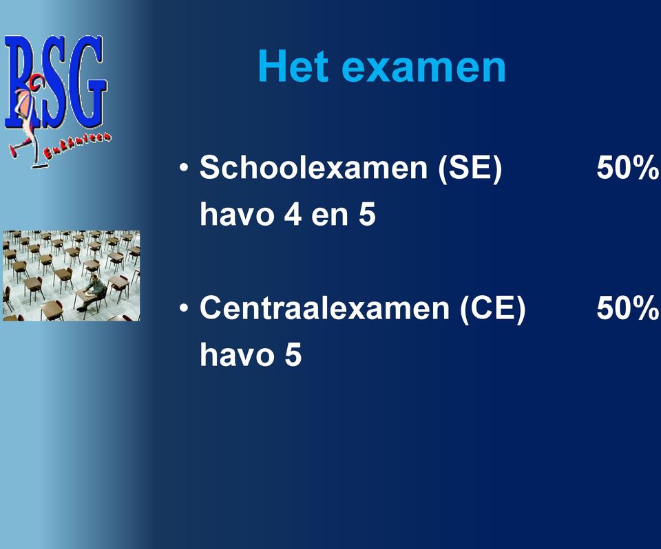 50% havo 4 en 5