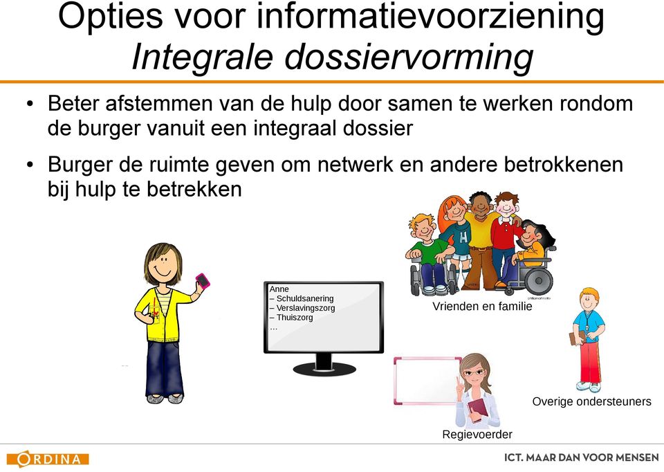 ruimte geven om netwerk en andere betrokkenen bij hulp te betrekken Anne