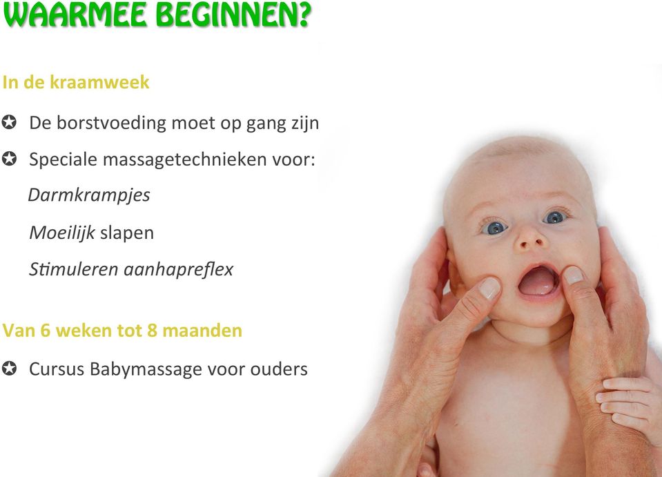 Speciale massagetechnieken voor: Darmkrampjes